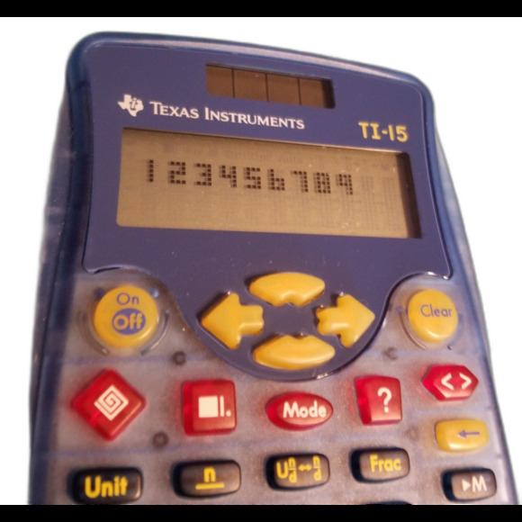 Texas Instruments TI 15 Scientific Calculator - Picture 2 of 6